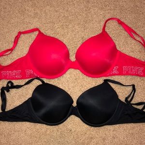 PINK Victoria’s Secret bras